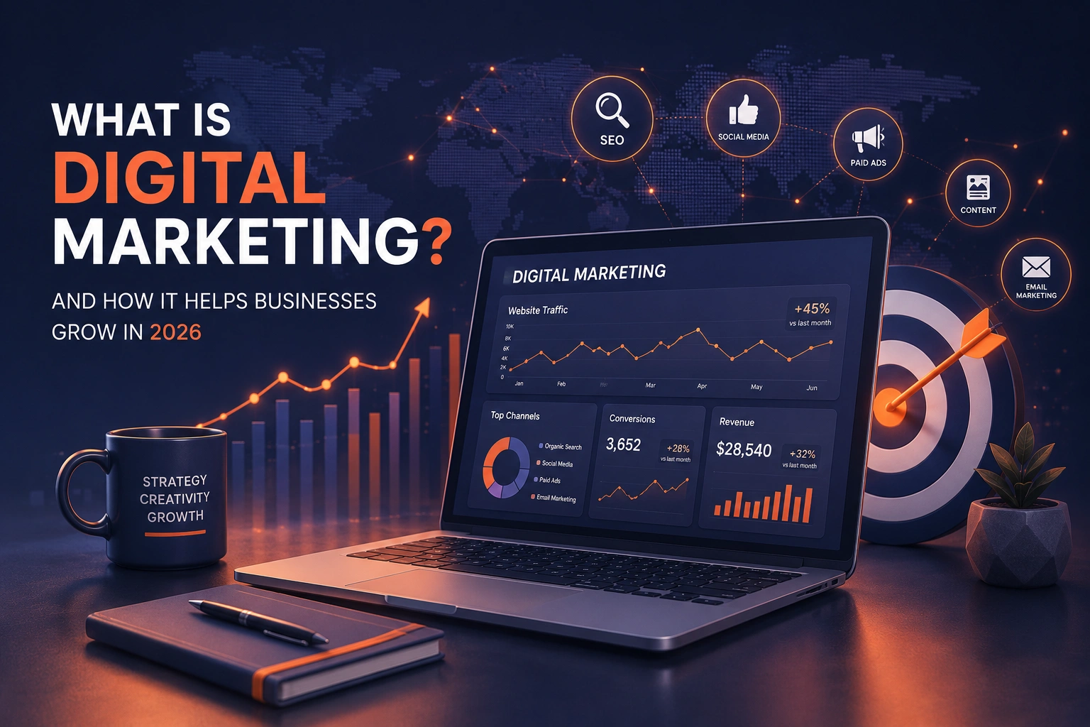 What Is Digital Marketing and How Does It Help Businesses Grow in 2026?
